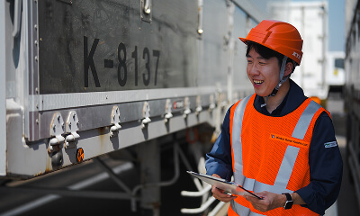 トレーラーの点検